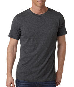 Bella Jersey Short-Sleeve T-Shirt (3001C) Dark Grey Heather, 3XL