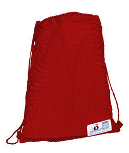 0101 Badger 100% Polyester Mesh B-Back Bag Red