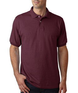 054X Hanes Adult ComfortBlend EcoSmart® Jersey Polo Maroon