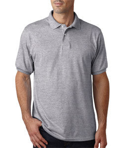 054X Hanes Adult ComfortBlend EcoSmart® Jersey Polo Light Steel (90/10)