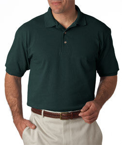 055X Hanes Adult ComfortSoft® Piqué Polo Deep Forest