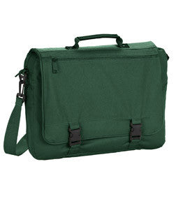 1012 UltraClub® Expandable Briefcase Forest Green