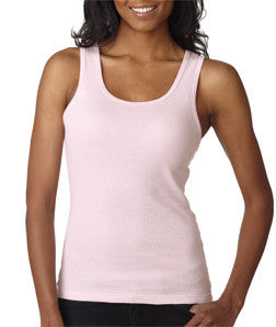 1080 Bella+Canvas Ladies' Baby Rib Tank Top Soft Pink