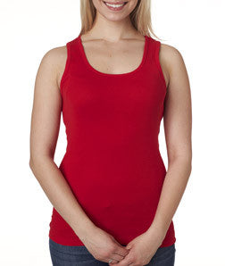 1080 Bella+Canvas Ladies' Baby Rib Tank Top Red