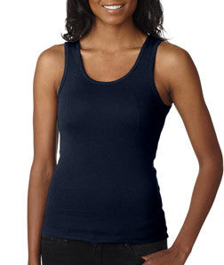 1080 Bella+Canvas Ladies' Baby Rib Tank Top Navy