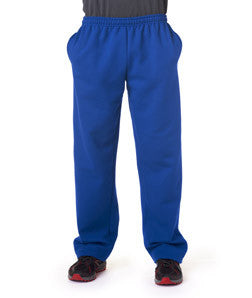 12300 Gildan Adult Gildan DryBlendOpen-Bottom Sweatpants Royal