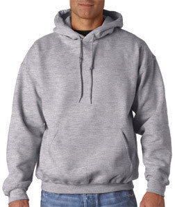 12500 Gildan Adult Gildan DryBlendHooded Sweatshirt Sport Grey (50/50)