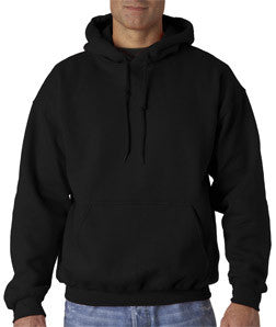 12500 Gildan Adult Gildan DryBlendHooded Sweatshirt Black
