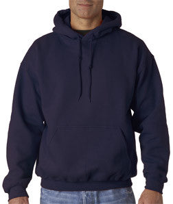 12500 Gildan Adult Gildan DryBlendHooded Sweatshirt Navy