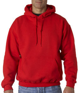 12500 Gildan Adult Gildan DryBlendHooded Sweatshirt Red