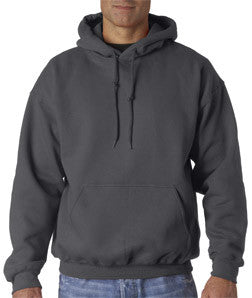 12500 Gildan Adult Gildan DryBlendHooded Sweatshirt Charcoal