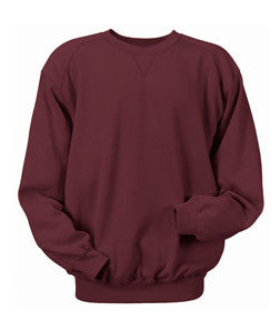 1253 Badger Adult Blend Crewneck Sweatshirt Maroon
