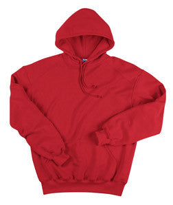 1254 Badger Adult Blended Hooded Sweatshirt Red