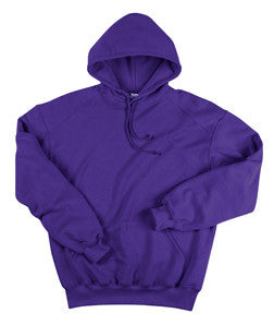 1254 Badger Adult Blended Hooded Sweatshirt Purple