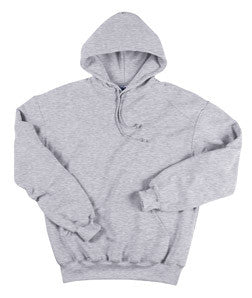 1254 Badger Adult Blended Hooded Sweatshirt Oxford (60/40)