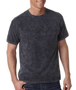 1300 tie dye Adult Vintage-Washed Heavy Cotton Tee Black