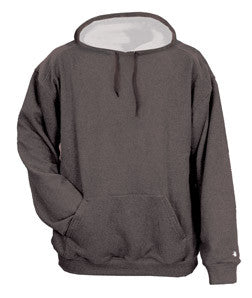 1450 Badger Adult Pro Heather Fleece Hooded Sweatshirt Carbon
