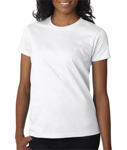 1555 tie dye Sublimated Polyester Ladies' Tee White