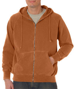 1563 Chouinard Adult Full-Zip Hooded Sweatshirt Yam Pgmdye