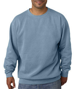 1566 Chouinard Adult Crew-Neck Blended Sweatshirt Ice Blue Pgmdye