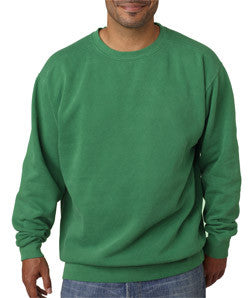 1566 Chouinard Adult Crew-Neck Blended Sweatshirt Grass Pgmdye