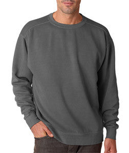 1566 Chouinard Adult Crew-Neck Blended Sweatshirt Pepper Pgmdye