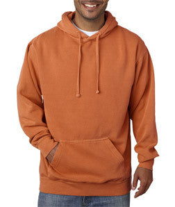 1567 Chouinard Adult Hooded Blended Sweatshirt Yam Pgmdye