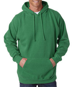 1567 Chouinard Adult Hooded Blended Sweatshirt Grass Pgmdye
