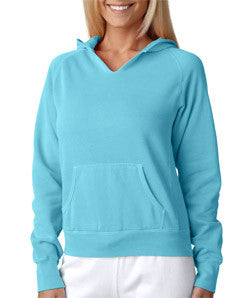 1595 Chouinard Ladies' Hooded Sweatshirt Lagoon Dirdye