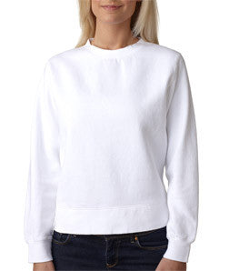 1596 Chouinard Ladies' Crewneck Sweatshirt White Dirdye