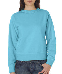 1596 Chouinard Ladies' Crewneck Sweatshirt Lagoon Dirdye