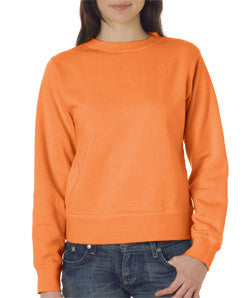 1596 Chouinard Ladies' Crewneck Sweatshirt Melon Pgmdye