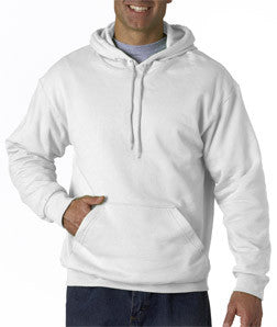 16130 Fruit of the Loom Adult BestHooded Sweatshirt White