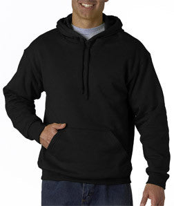 16130 Fruit of the Loom Adult BestHooded Sweatshirt Black