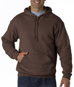 16130 Fruit of the Loom Adult BestHooded Sweatshirt Chocolate