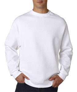 1630 Fruit of the Loom Adult BestSweatshirt White