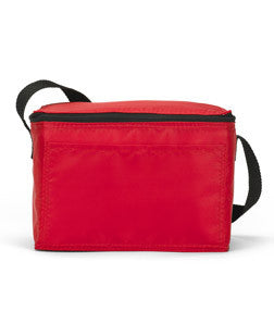 1691 UltraClub® Six-Pack Cooler Red