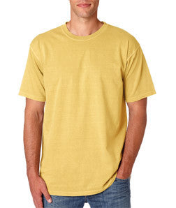 1717 Chouinard Adult Ring-Spun Cotton Tee Mustard Pgmdye