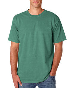 1717 Chouinard Adult Ring-Spun Cotton Tee Light Green Pgmdye