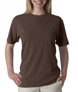 1717 Chouinard Adult Ring-Spun Cotton Tee Chocolate Pgmdye
