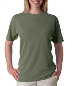 1717 Chouinard Adult Ring-Spun Cotton Tee Moss Green Pgmdye