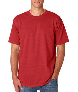 1717 Chouinard Adult Ring-Spun Cotton Tee Crimson Pgmdye