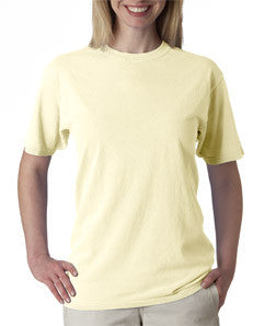 1717 Chouinard Adult Ring-Spun Cotton Tee Banana Dirdye