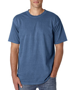 1717 Chouinard Adult Ring-Spun Cotton Tee Blue Jean Pgmdye