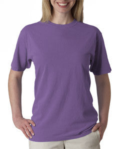 1717 Chouinard Adult Ring-Spun Cotton Tee Lilac Dirdye