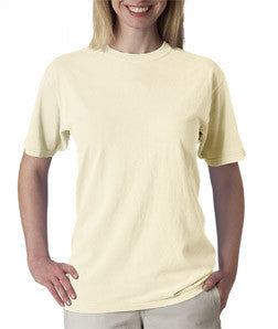 1717 Chouinard Adult Ring-Spun Cotton Tee Ivory Dirdye