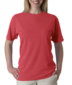 1717 Chouinard Adult Ring-Spun Cotton Tee Salmon Dirdye