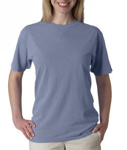 1717 Chouinard Adult Ring-Spun Cotton Tee Washed Denim Dirdye