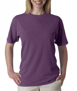 1717 Chouinard Adult Ring-Spun Cotton Tee Black Raspberry Dirdye