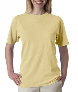 1717 Chouinard Adult Ring-Spun Cotton Tee Maize Dirdye